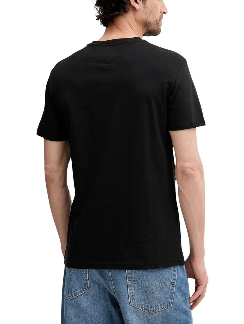 Black Recycled Cotton T-Shirt