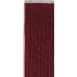 Bordeaux Cashmere Socks