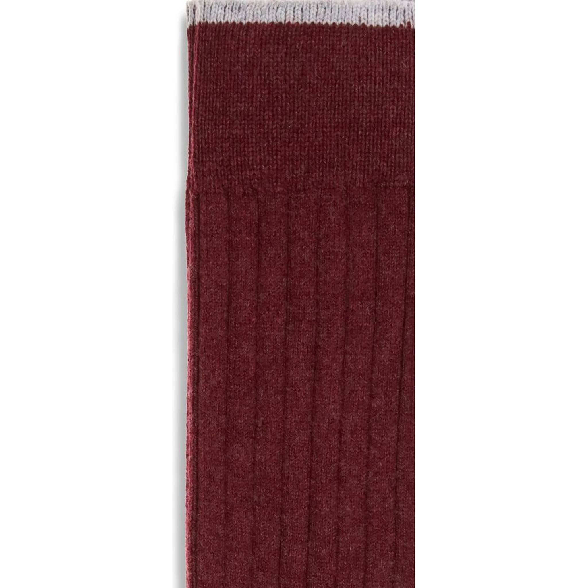 Bordeaux Cashmere Socks