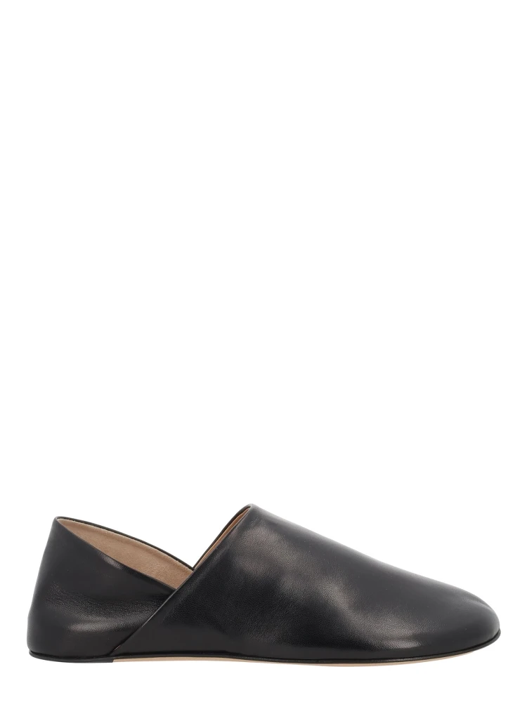 LEATHER SLIPPER SHOE