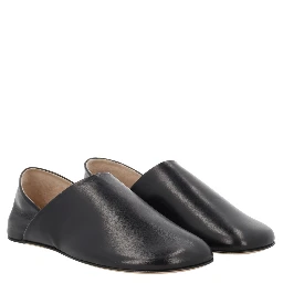 LEATHER SLIPPER SHOE