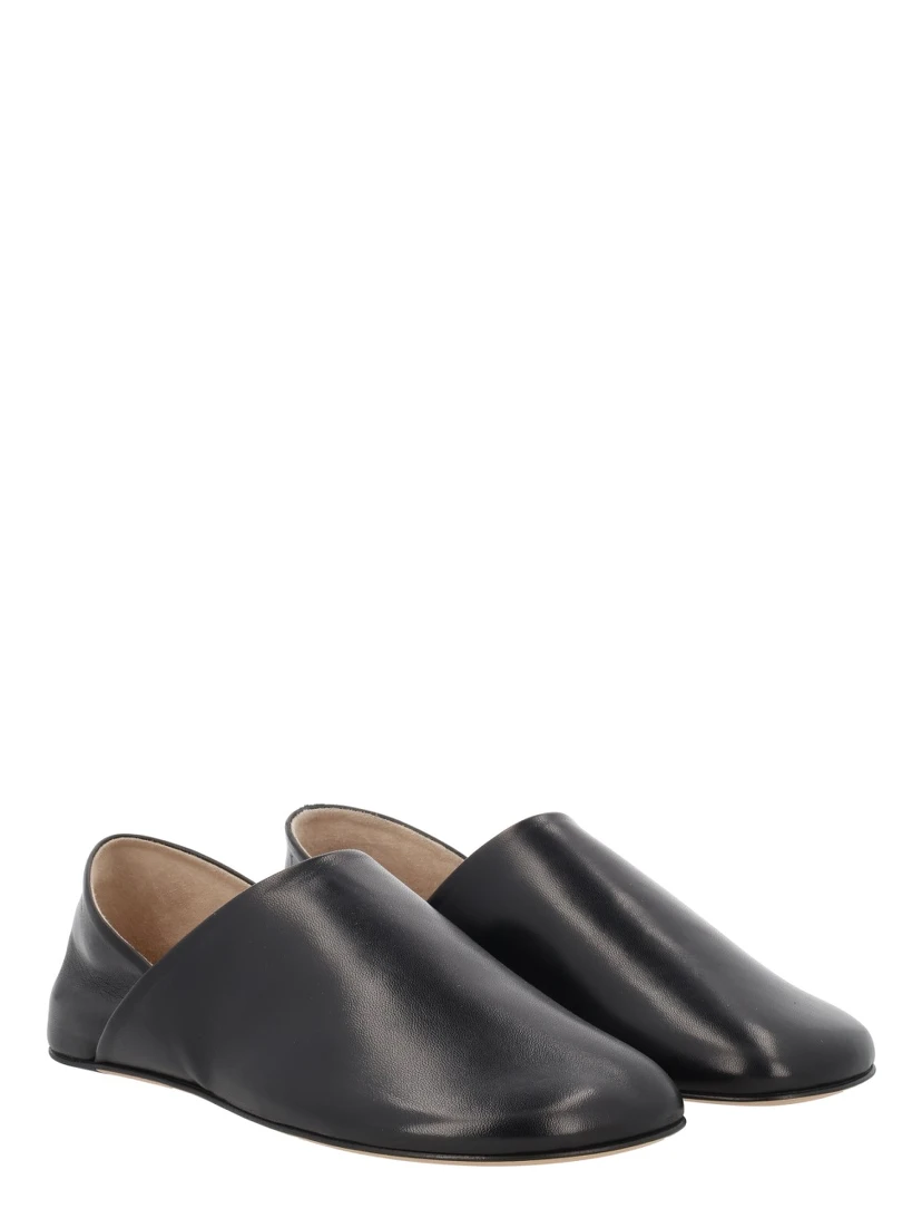 LEATHER SLIPPER SHOE