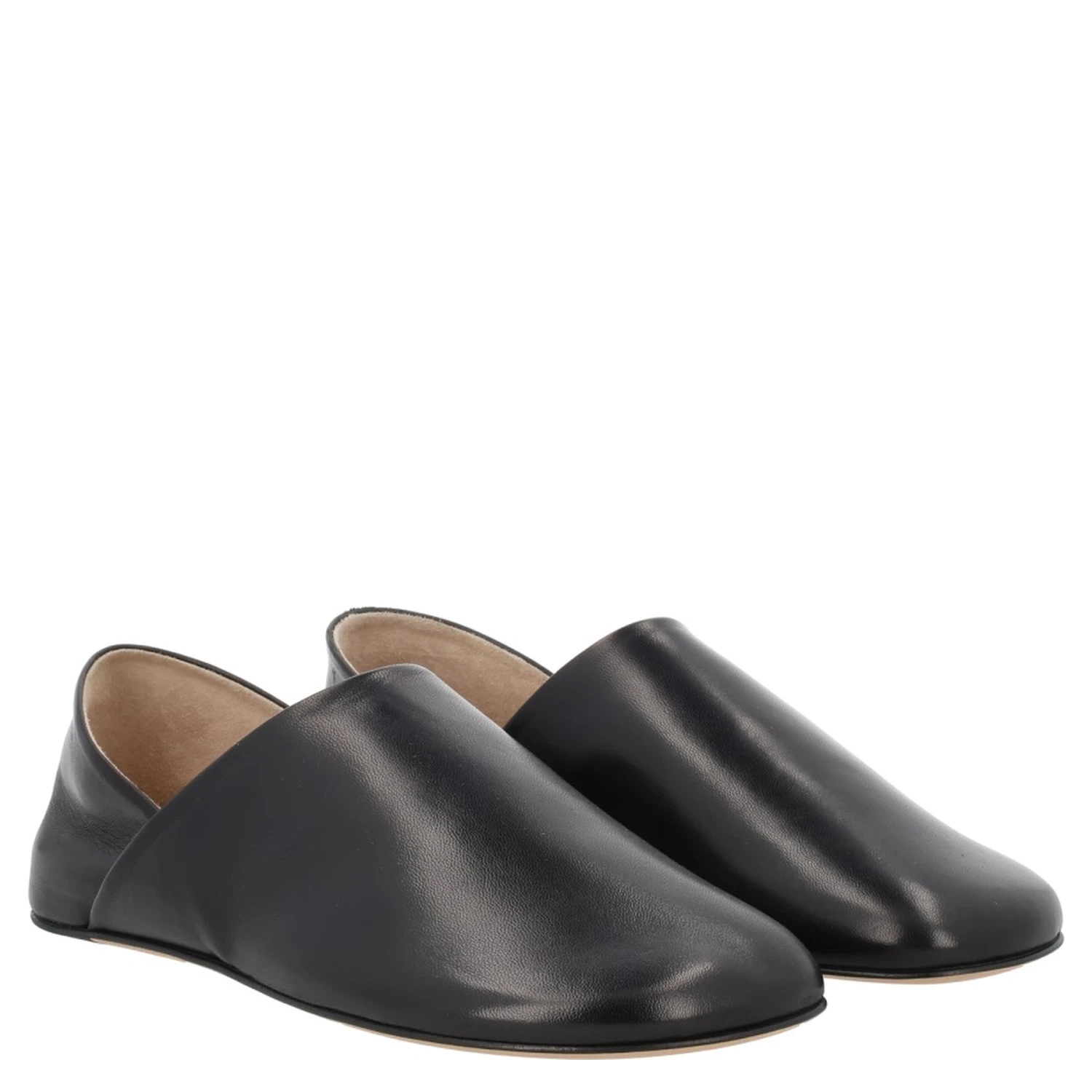 LEATHER SLIPPER SHOE