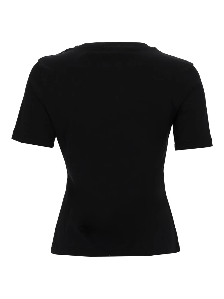 T-SHIRT WITH BOW AND LACE INSERTS alternative