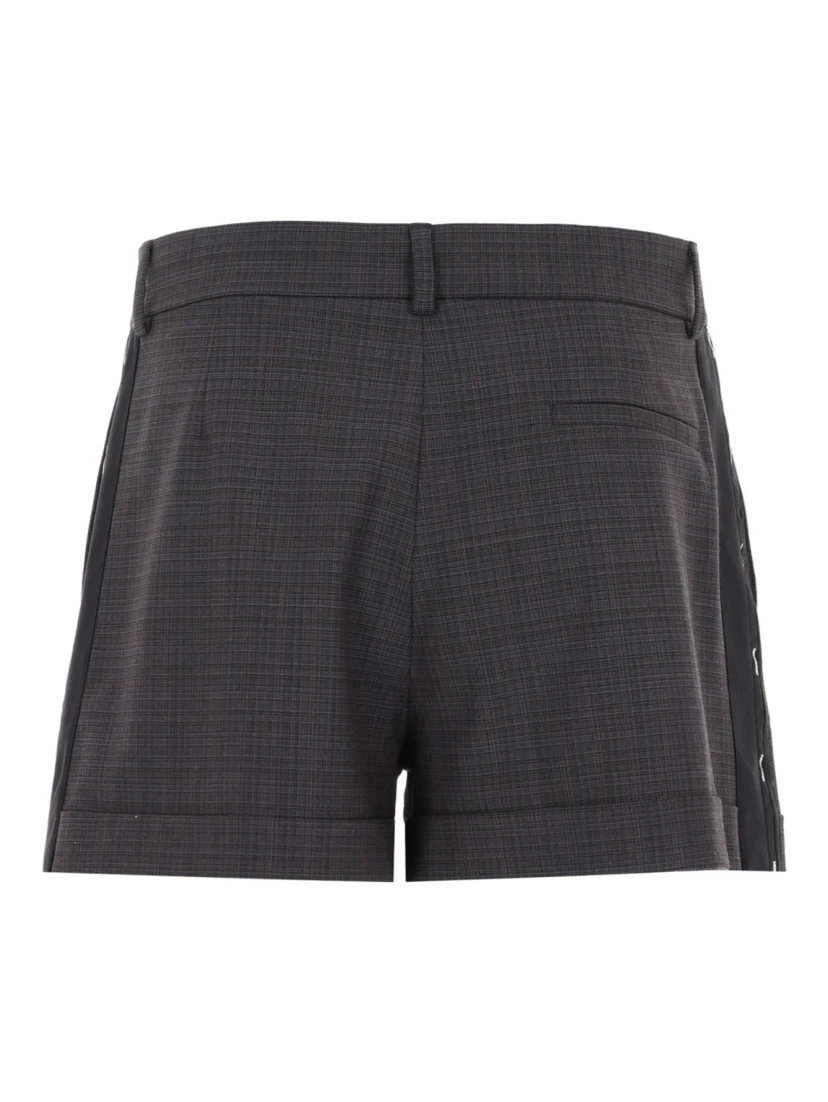 SHORTS WITH LOGO RIBBON