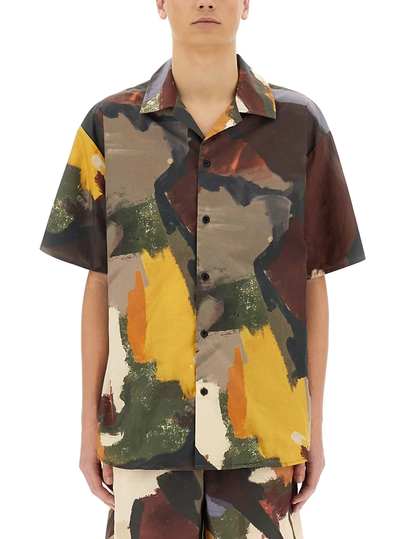 ABSTRACT PRINT SHIRT