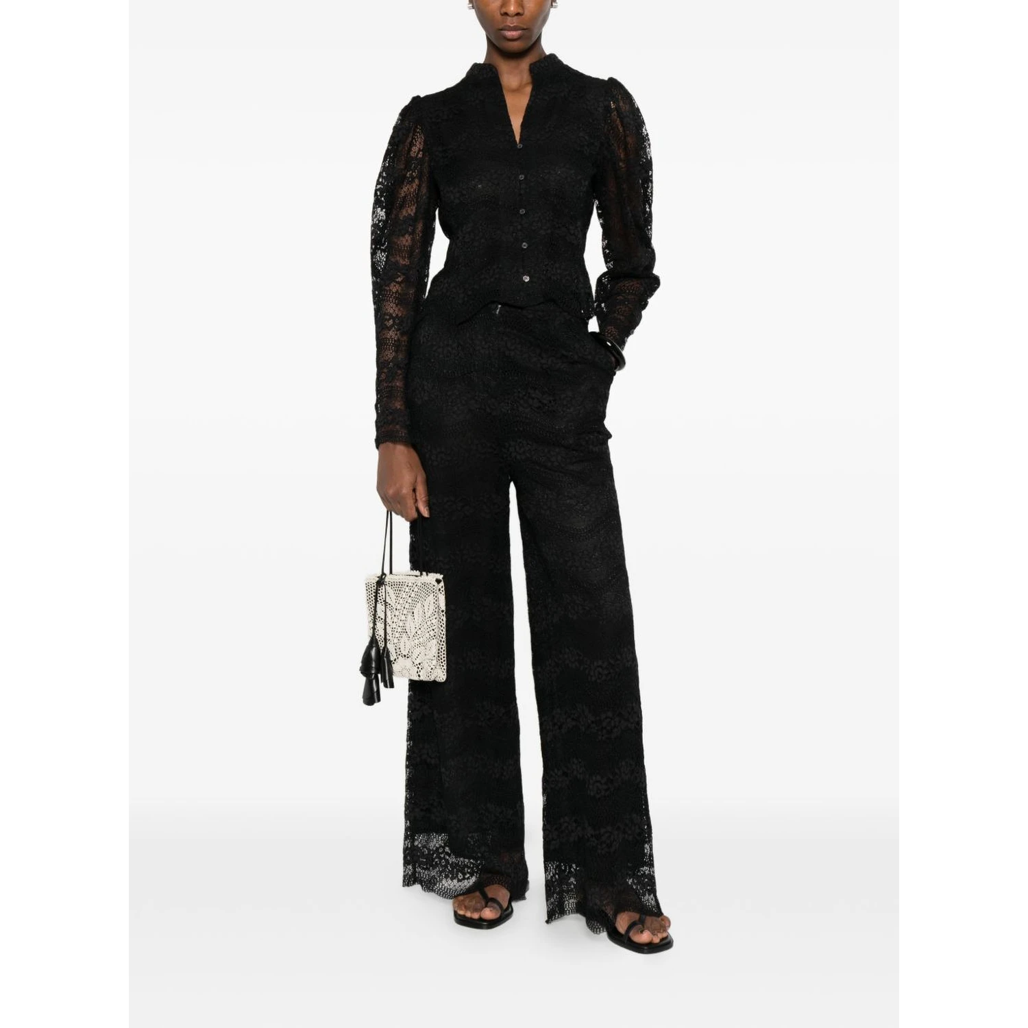 Twin-set Trousers Black