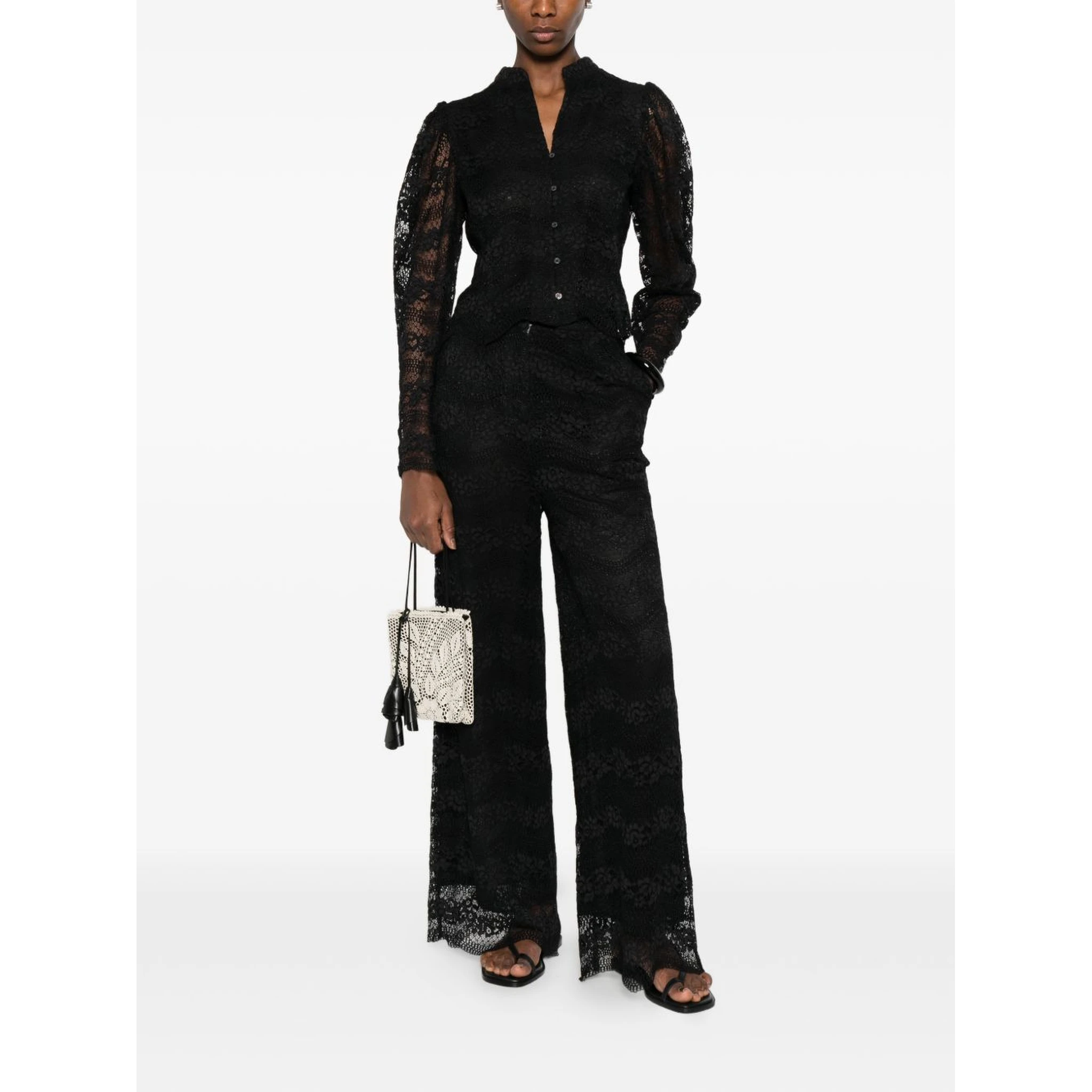 Twin-set Trousers Black