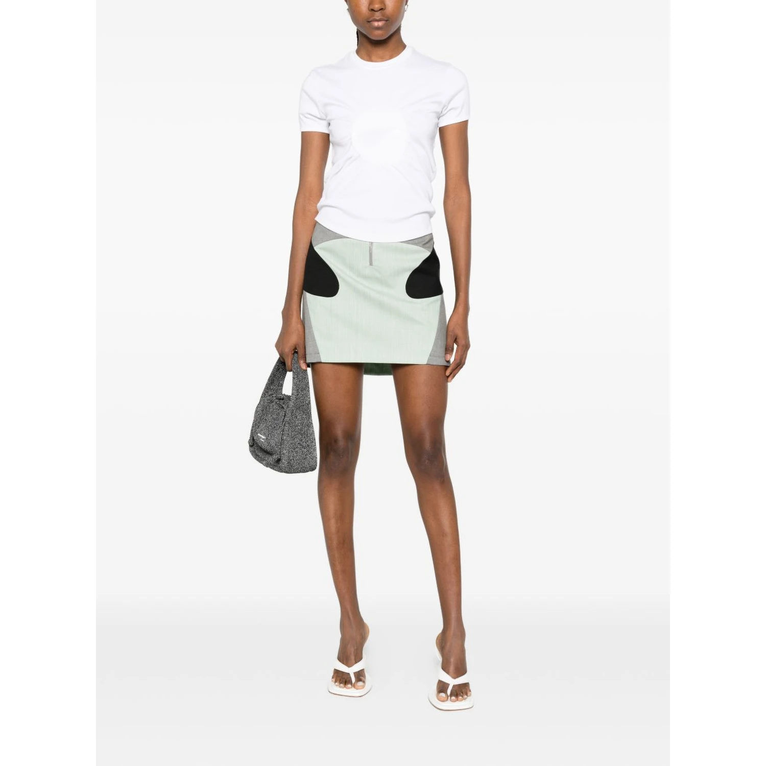 Off White Skirts Blue