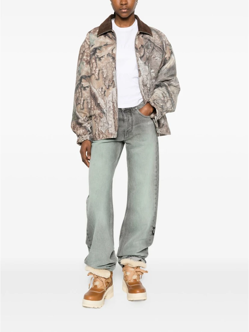 Off White Jeans Grey