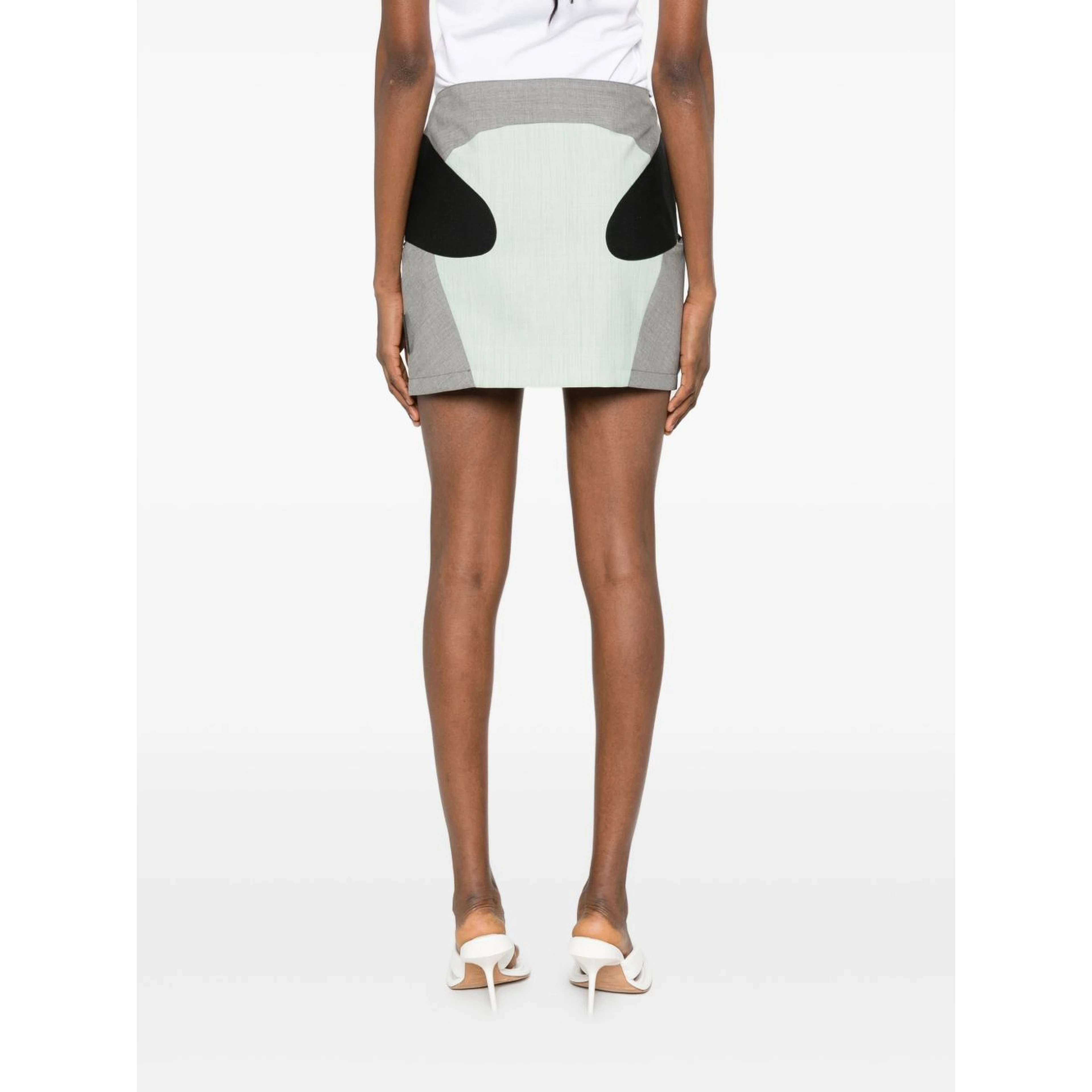 Off White Skirts Blue