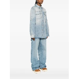 Off White Shirts Blue