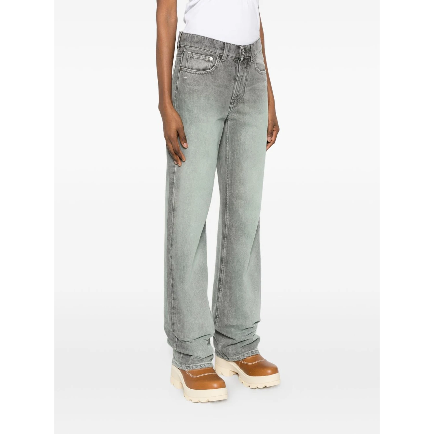Off White Jeans Grey