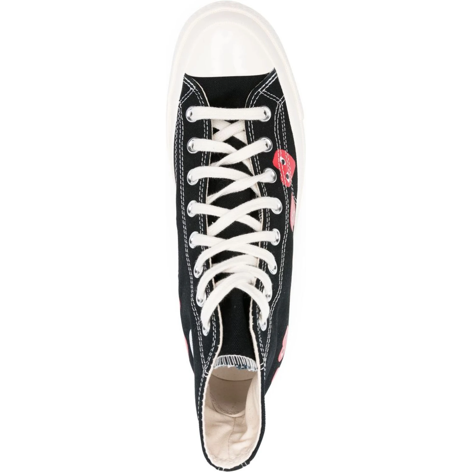 أحذية رياضية COMME DES GARCONS PLAY باللون الأسود