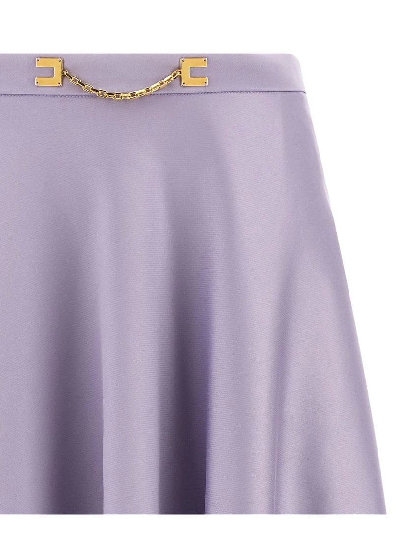 Elisabetta Franchi Skirts Lilac