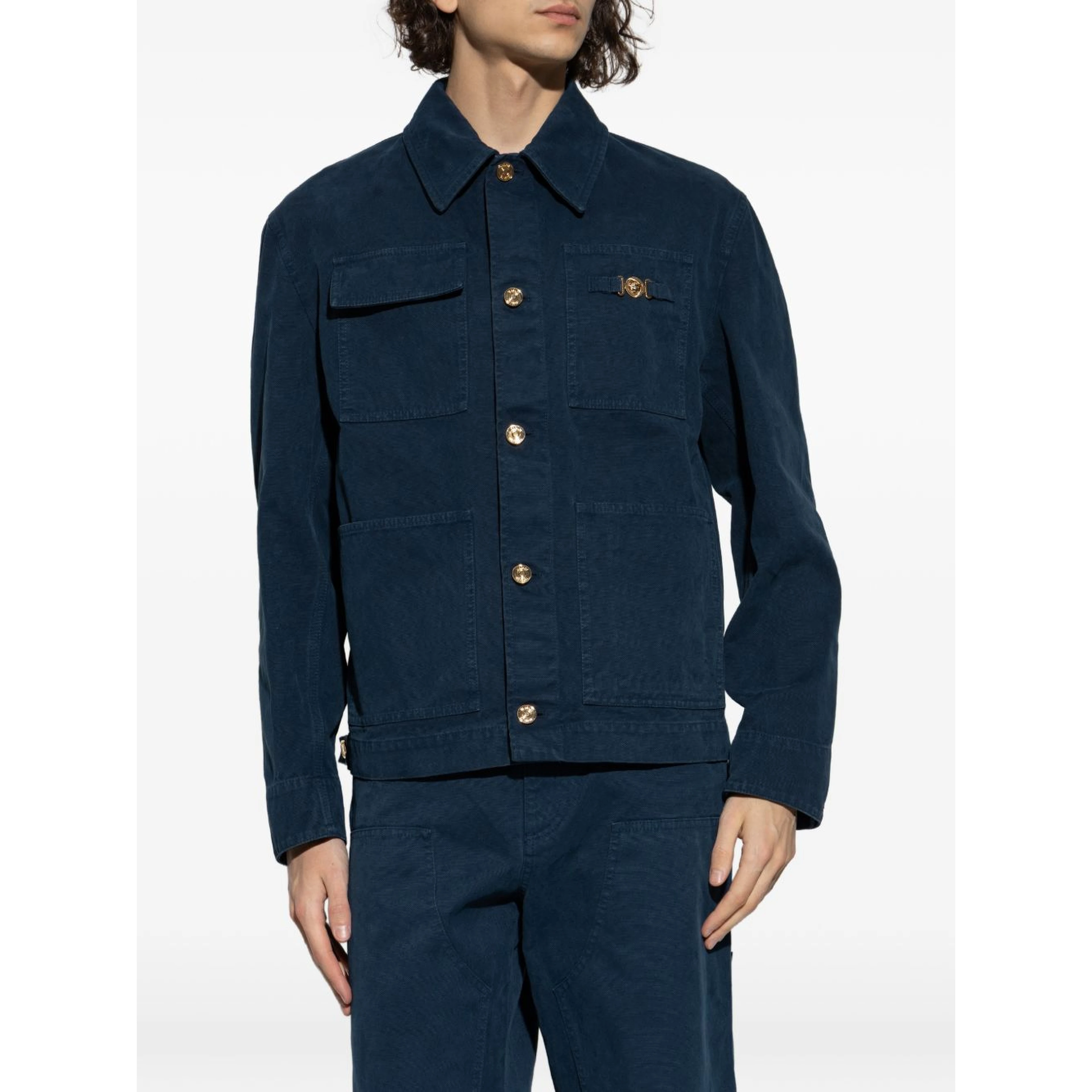Versace Shirts Blue