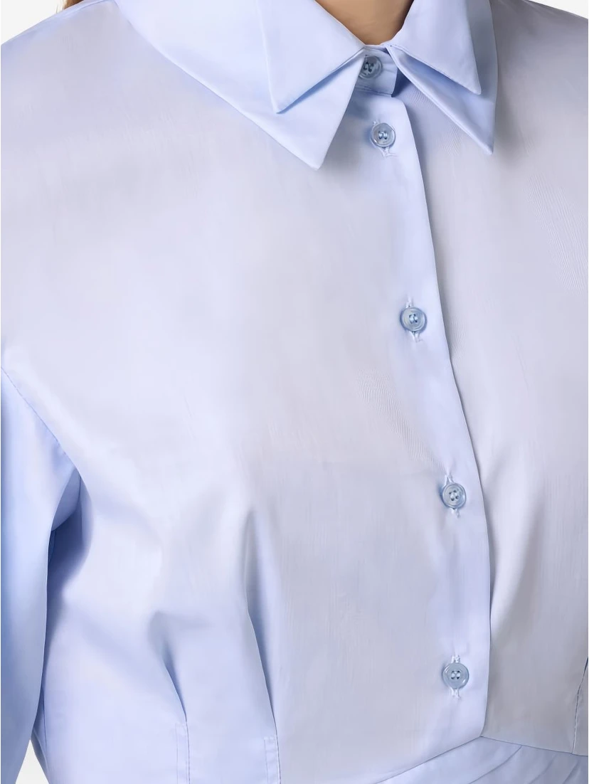 Elisabetta Franchi Shirts Light Blue