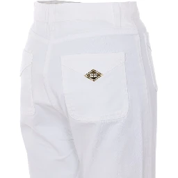 Elisabetta Franchi Jeans Ivory