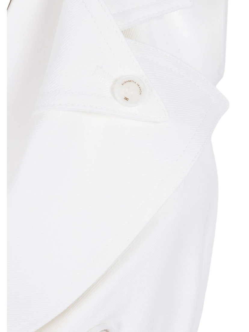 Elisabetta Franchi Jackets Ivory