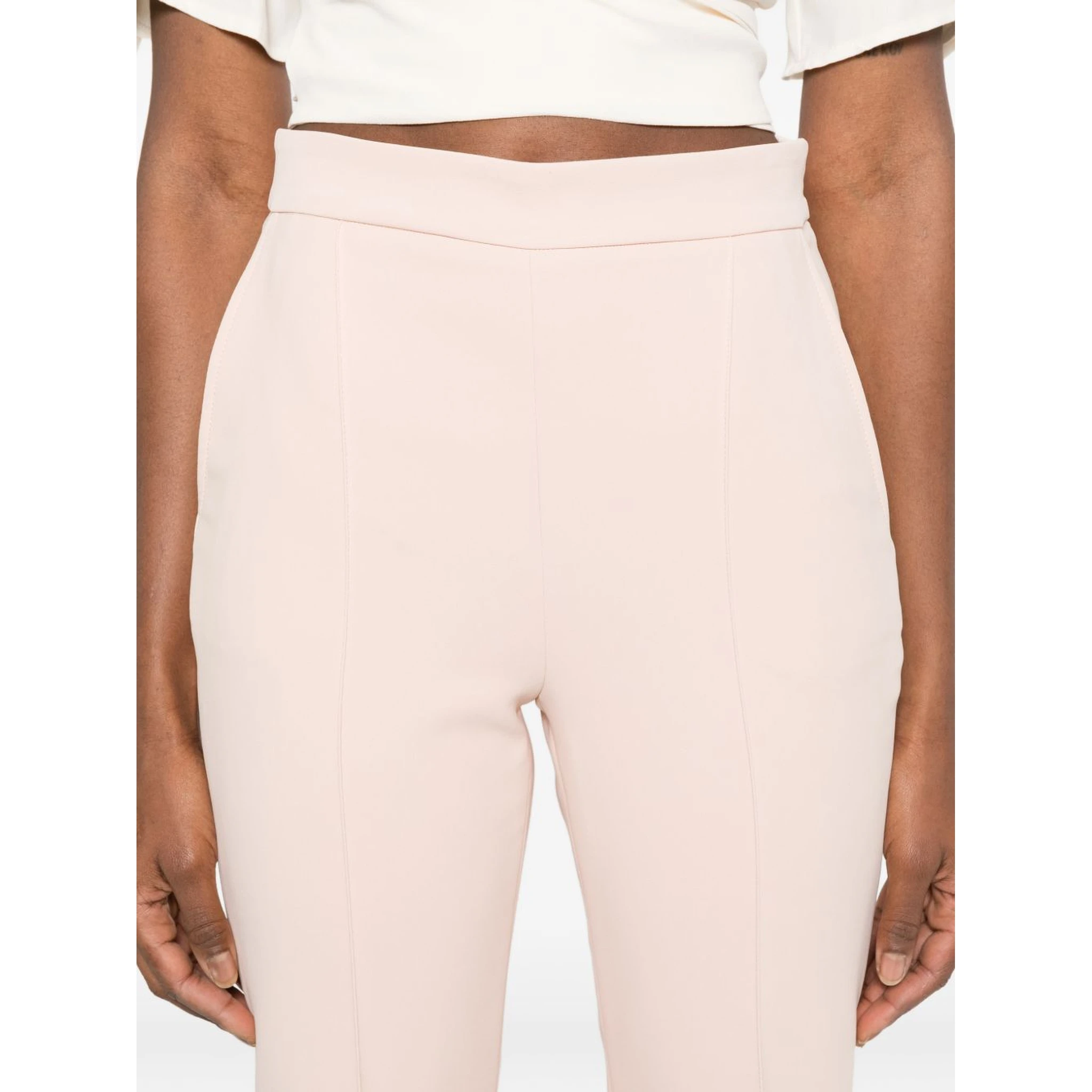 Elisabetta Franchi Trousers Natural