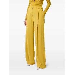 Elisabetta Franchi Trousers Yellow