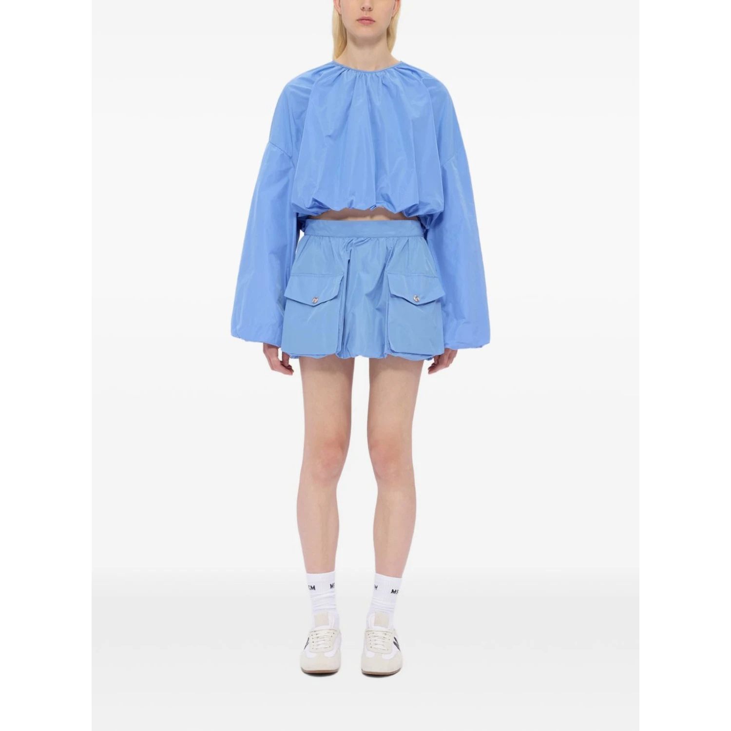 MSGM Skirts Light Blue
