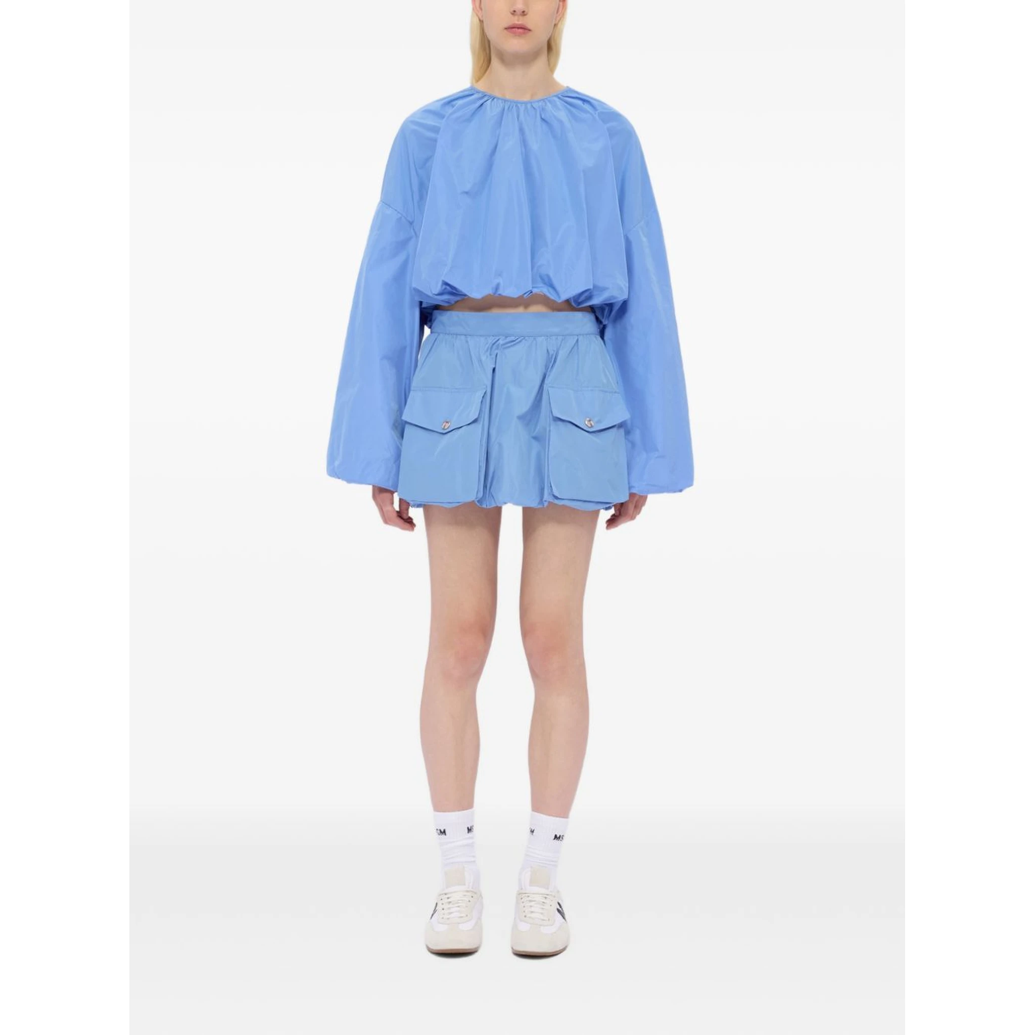 MSGM Skirts Light Blue