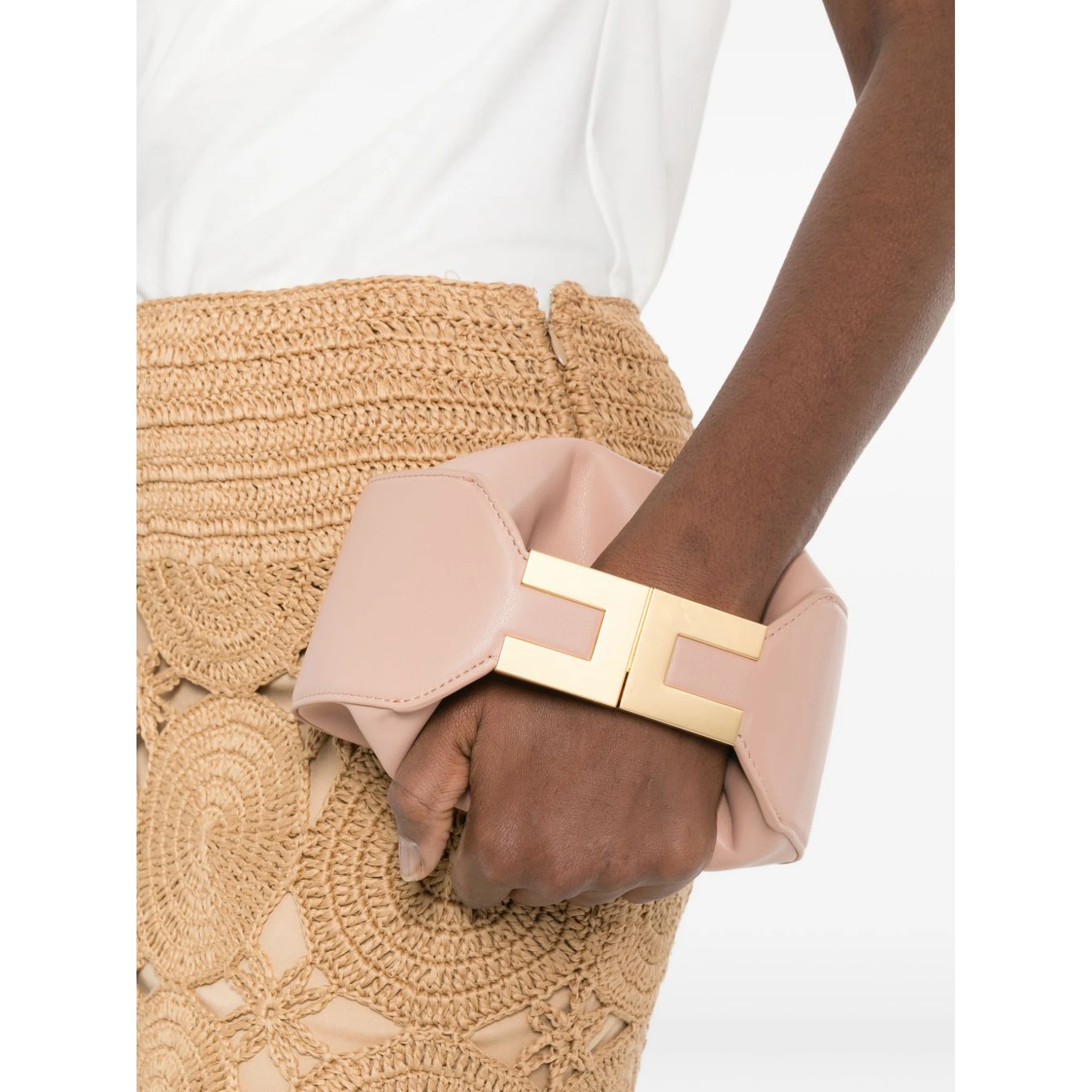 Elisabetta Franchi Bags.. Natural