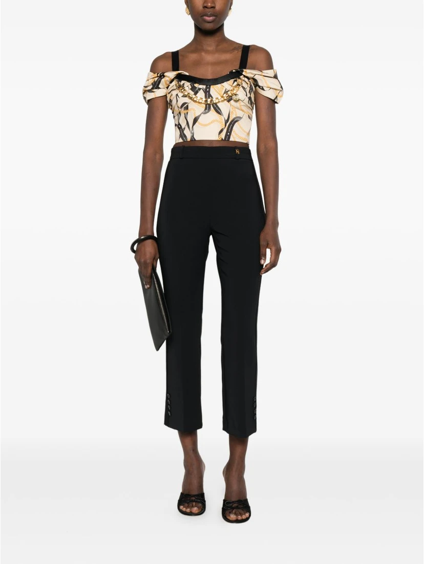 Elisabetta Franchi Top Beige