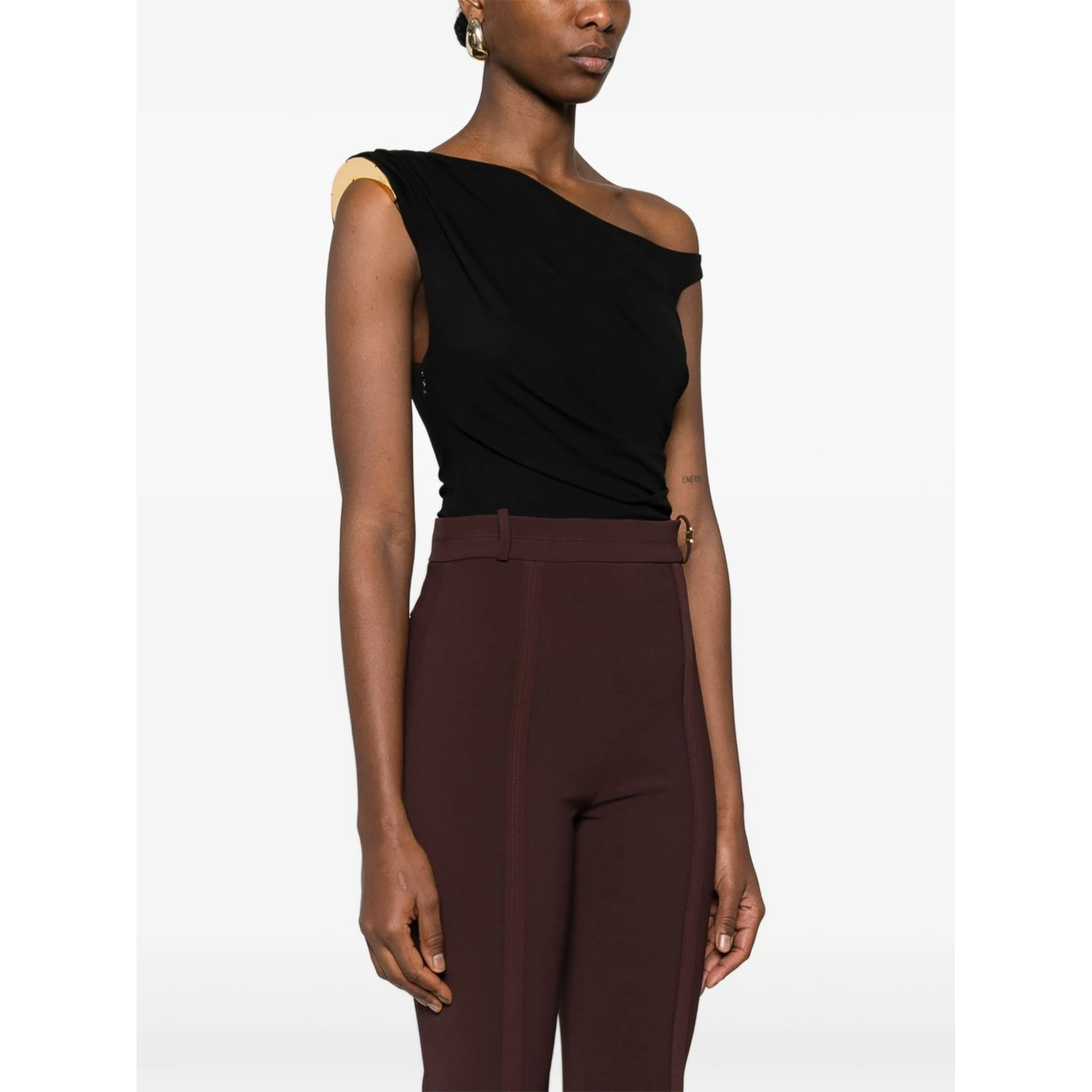 Elisabetta Franchi Top Black