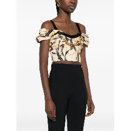 Elisabetta Franchi Top Beige