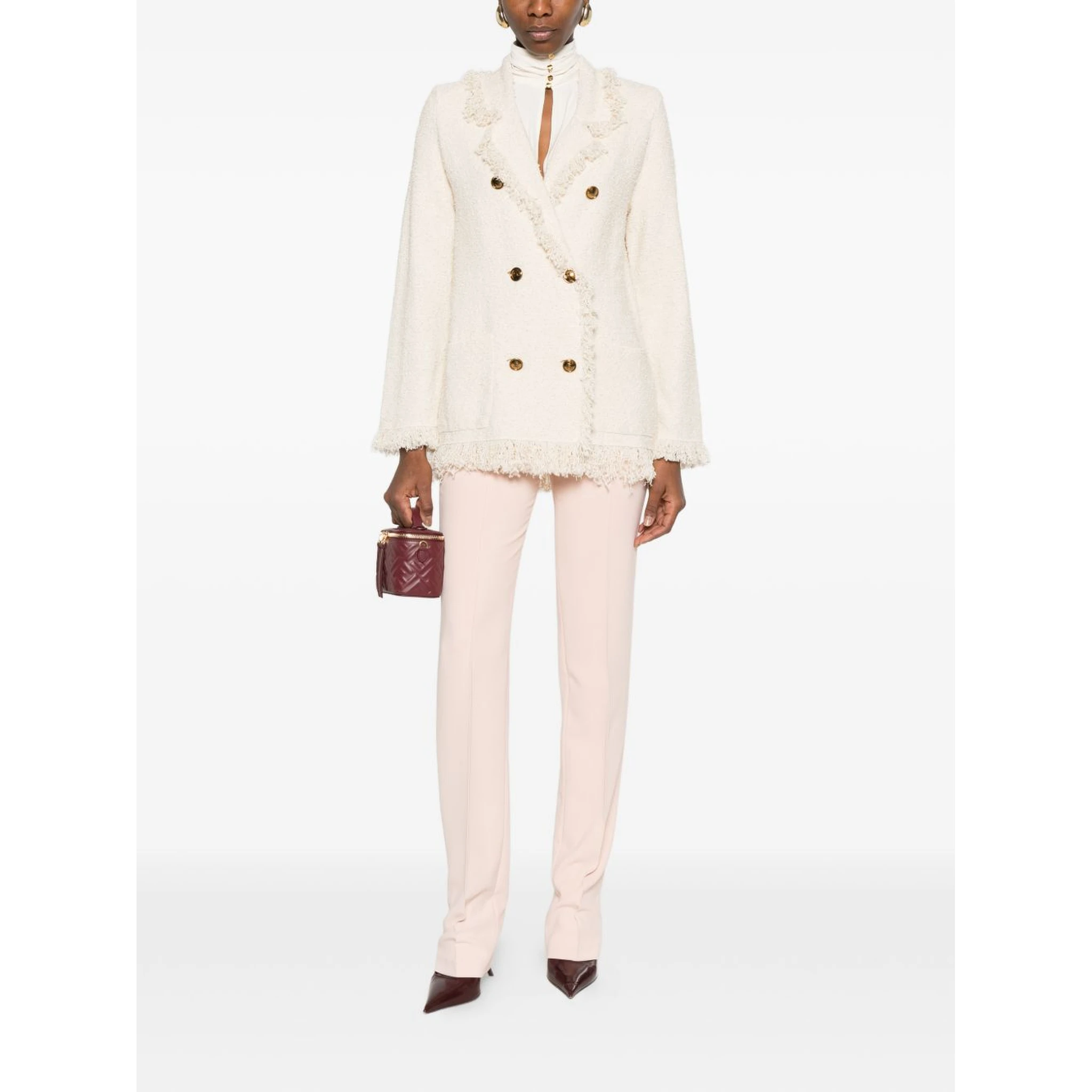Elisabetta Franchi Sweaters Cream