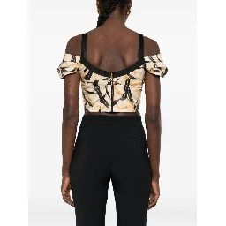 Elisabetta Franchi Top Beige