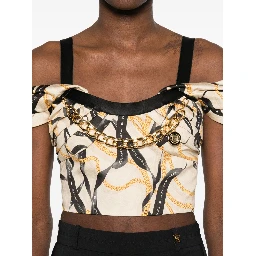 Elisabetta Franchi Top Beige