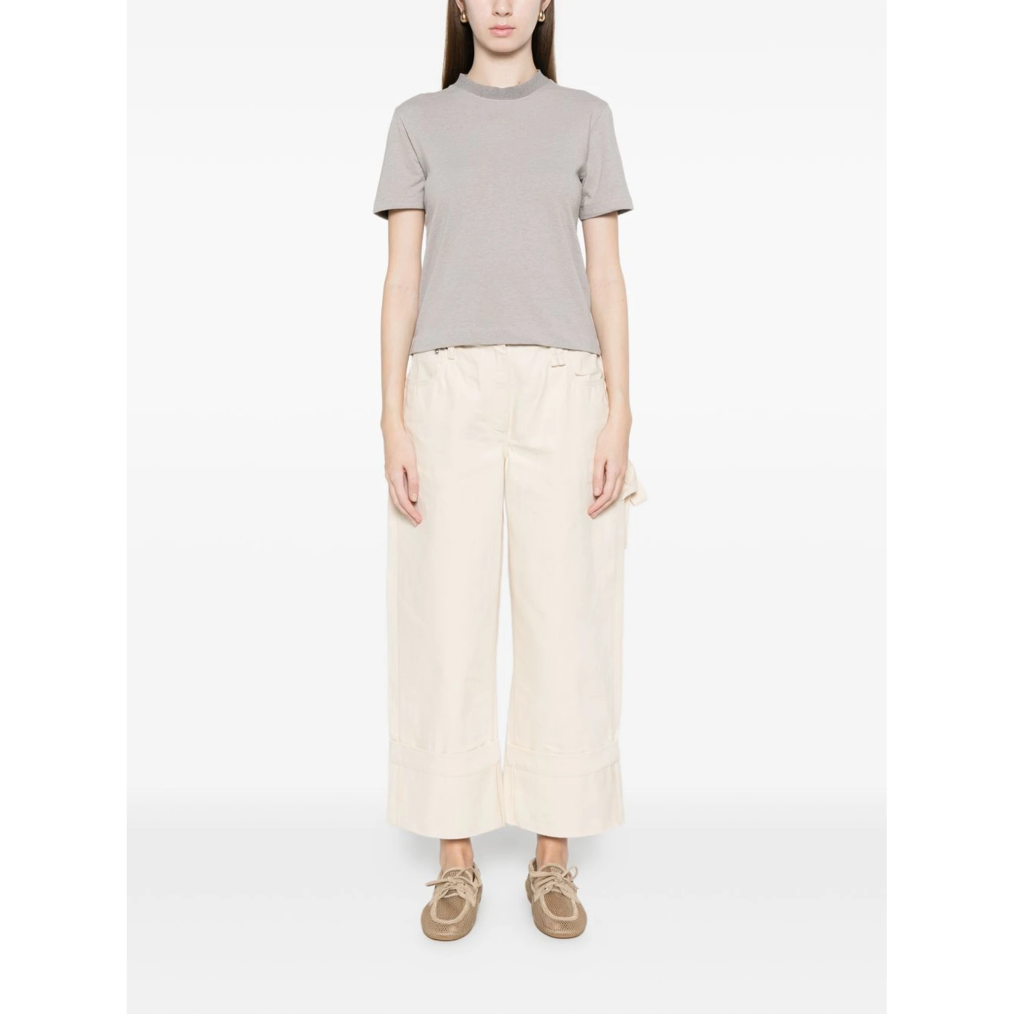 JACQUEMUS T-shirts and Polos Grey