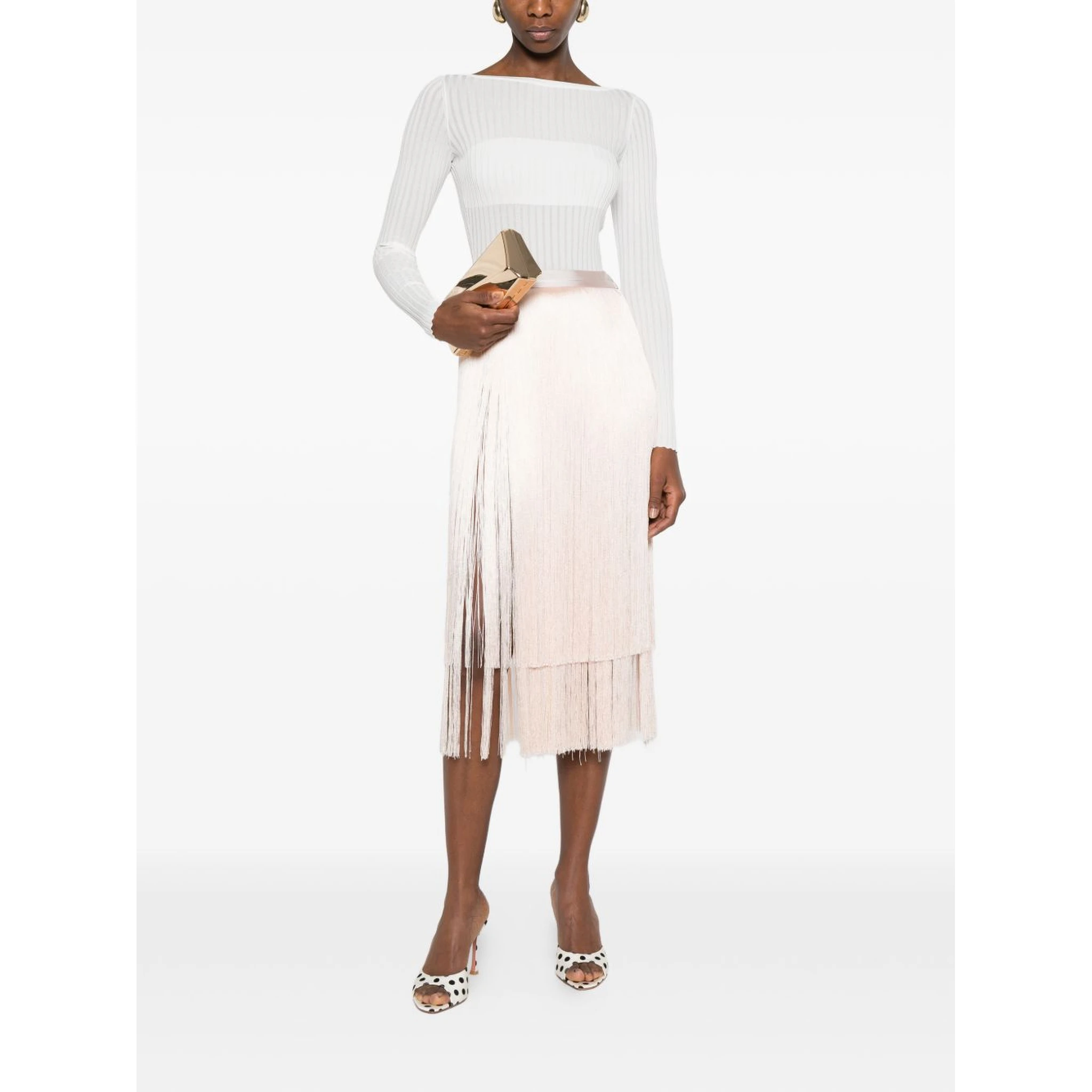 Elisabetta Franchi Skirts Natural