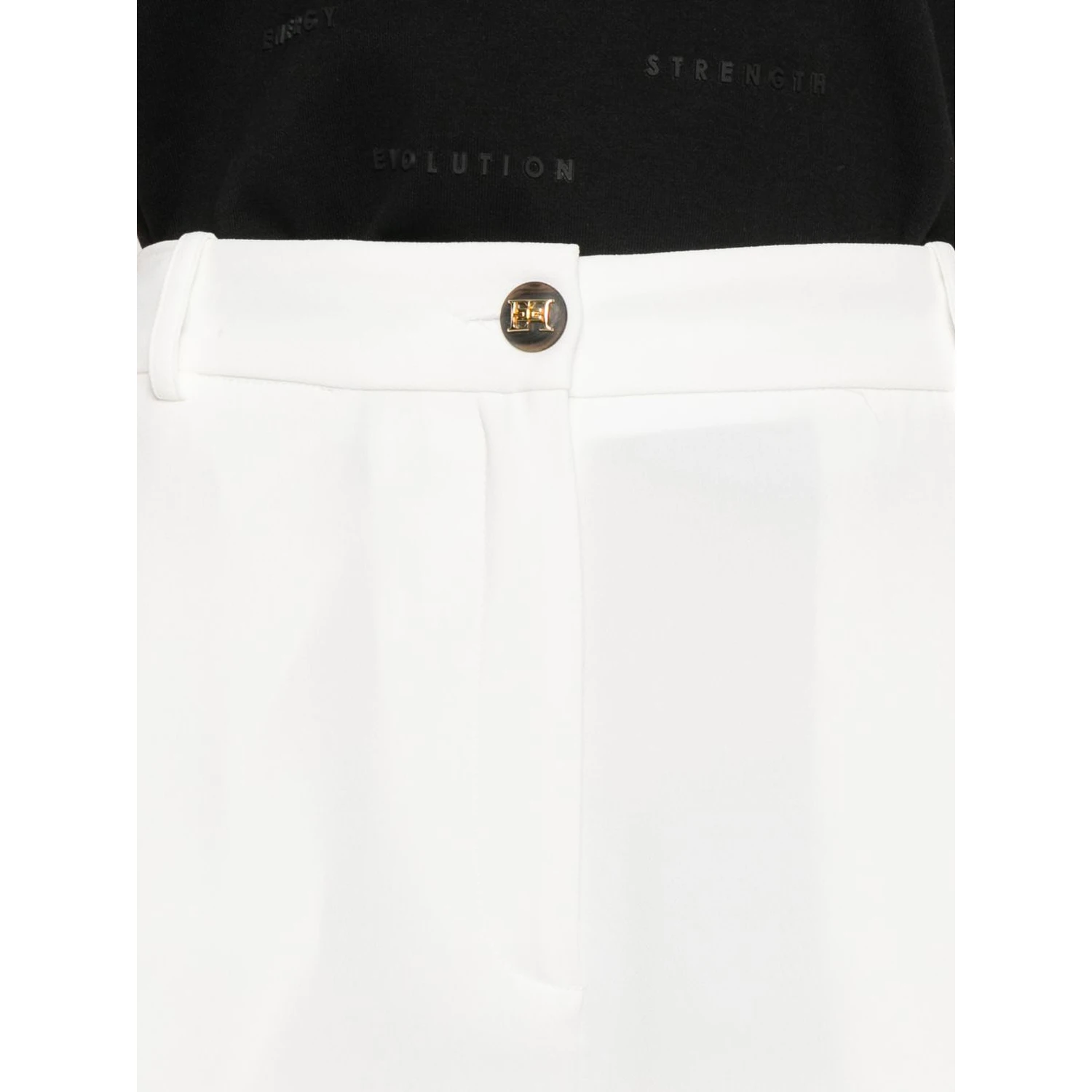 Elisabetta Franchi Trousers Ivory