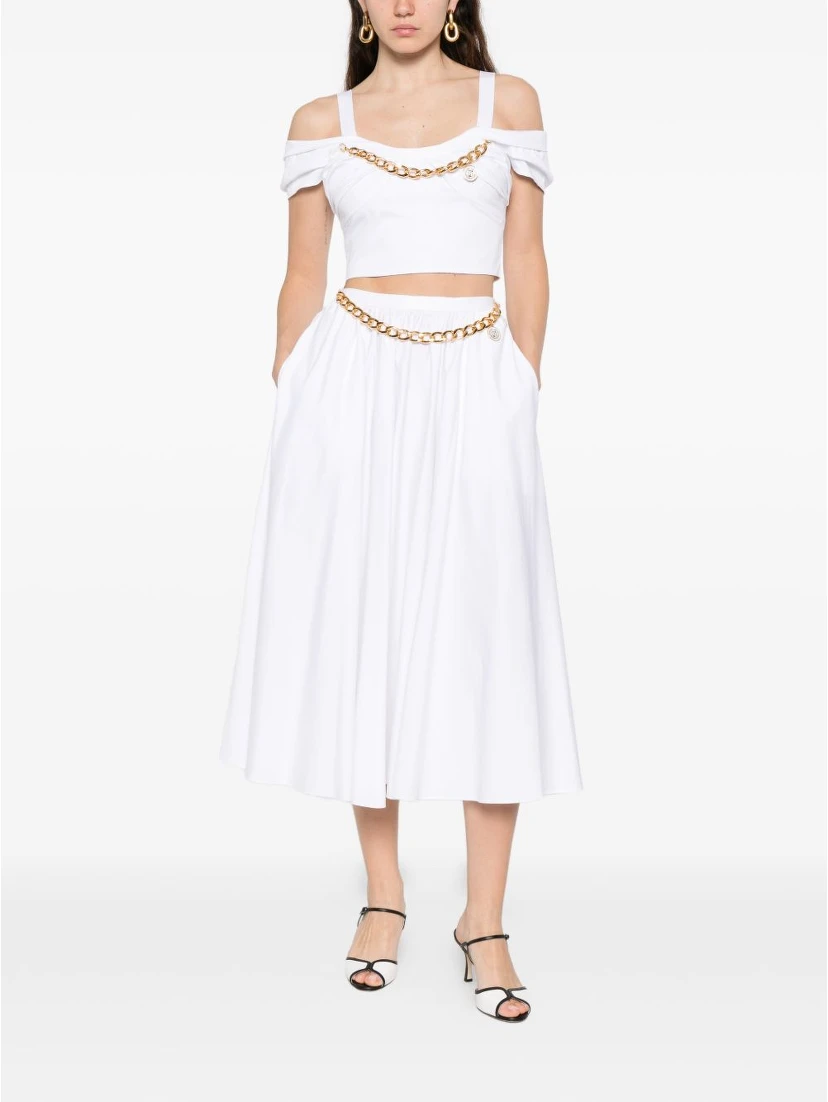 Elisabetta Franchi Skirts White