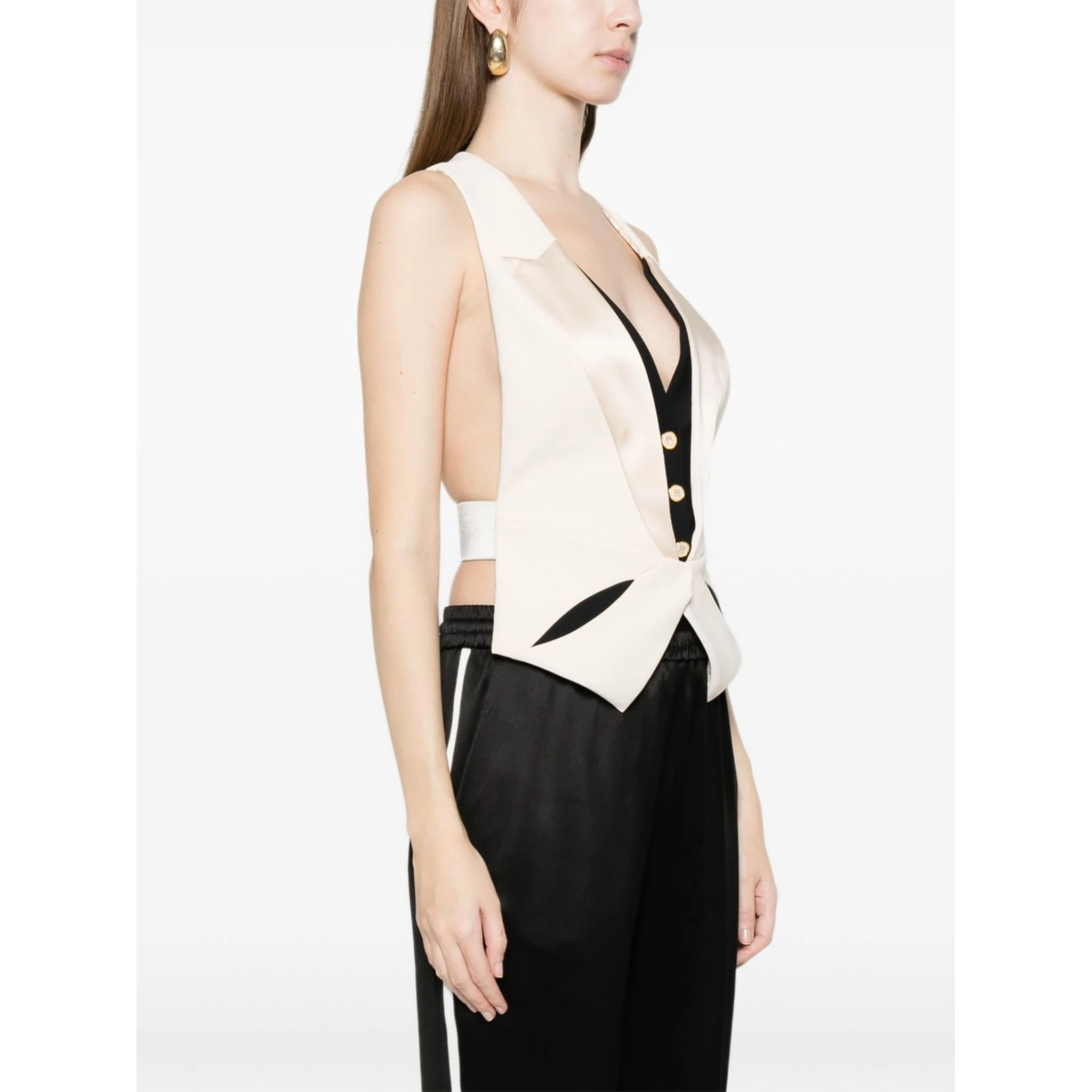 Elisabetta Franchi Jackets Cream