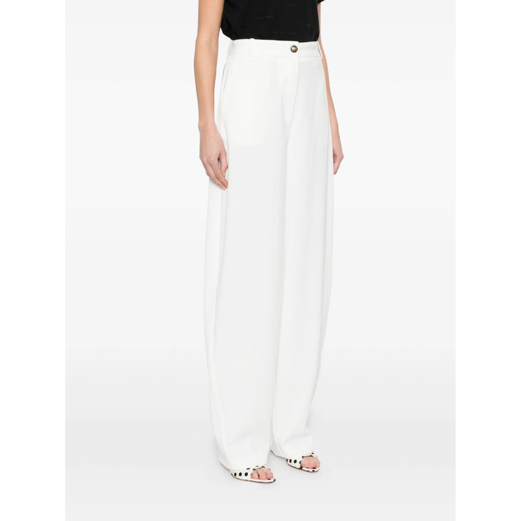 Elisabetta Franchi Trousers Ivory