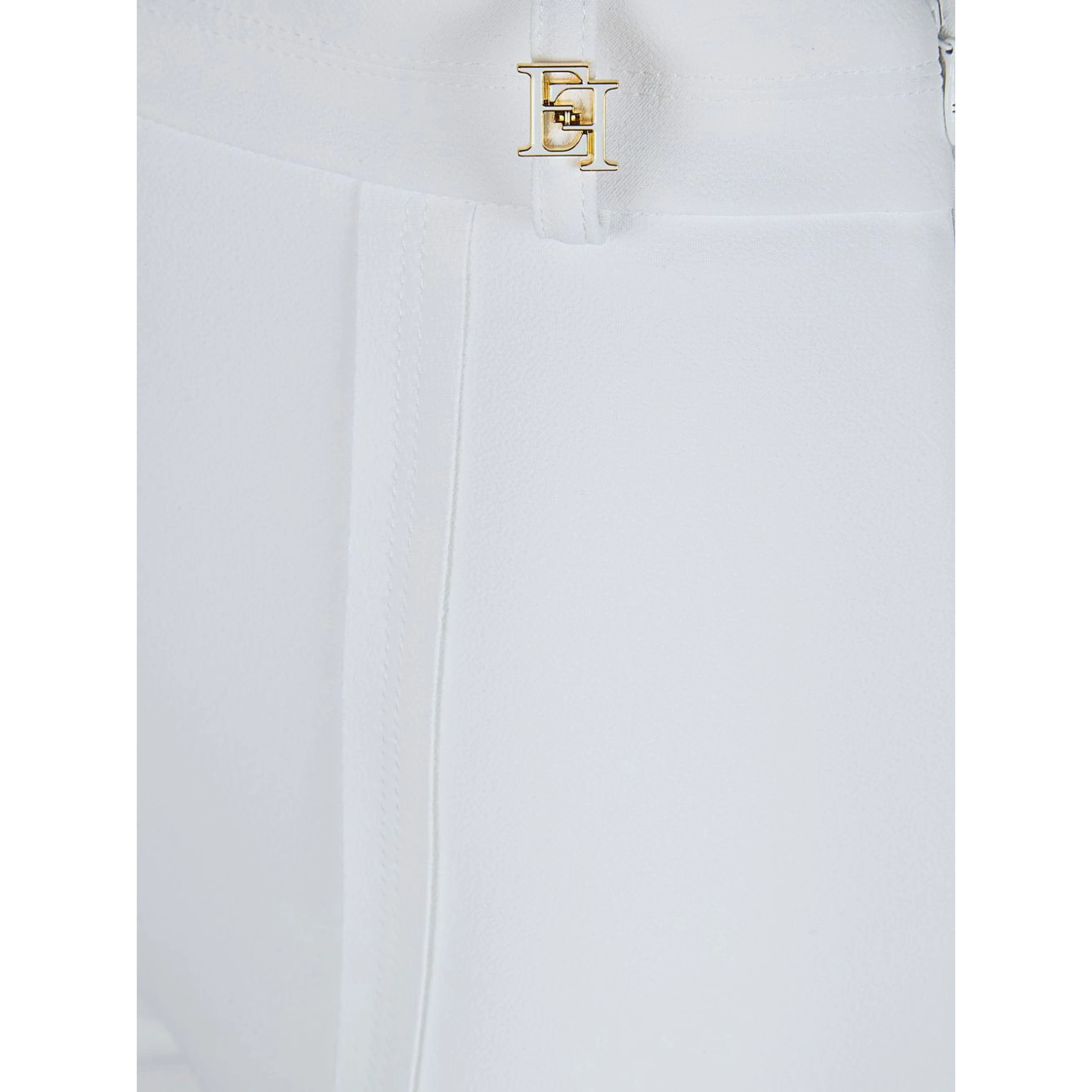 Elisabetta Franchi Trousers Ivory