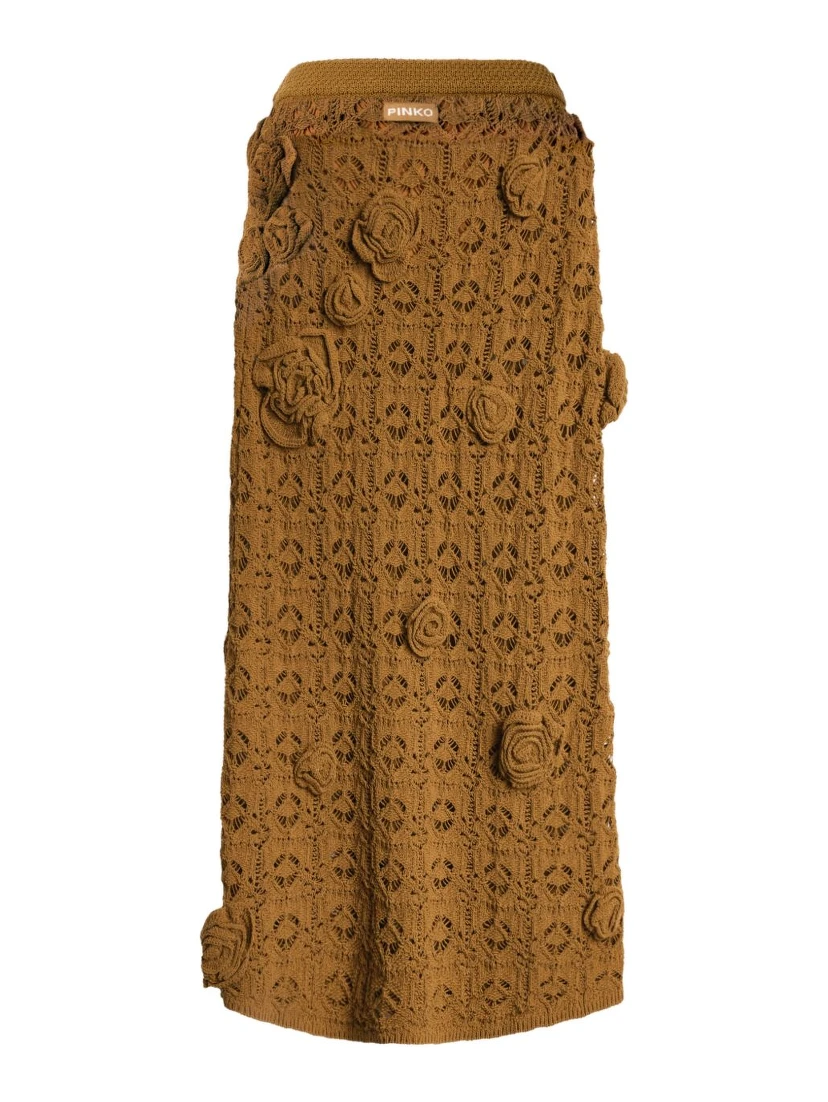 Pinko Skirts Brown