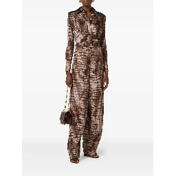 Elisabetta Franchi Shirts Brown