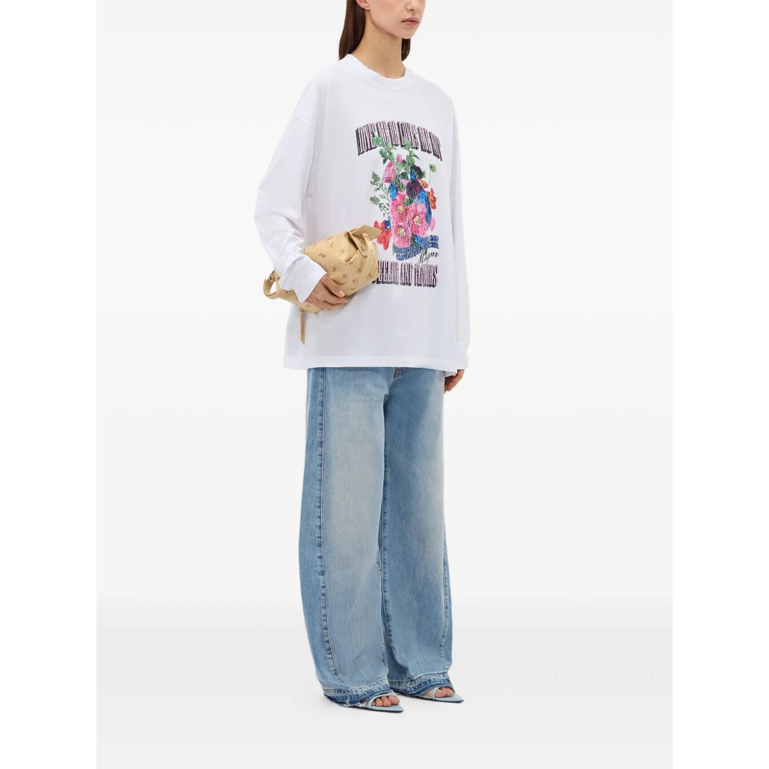 MSGM T-shirts and Polos White