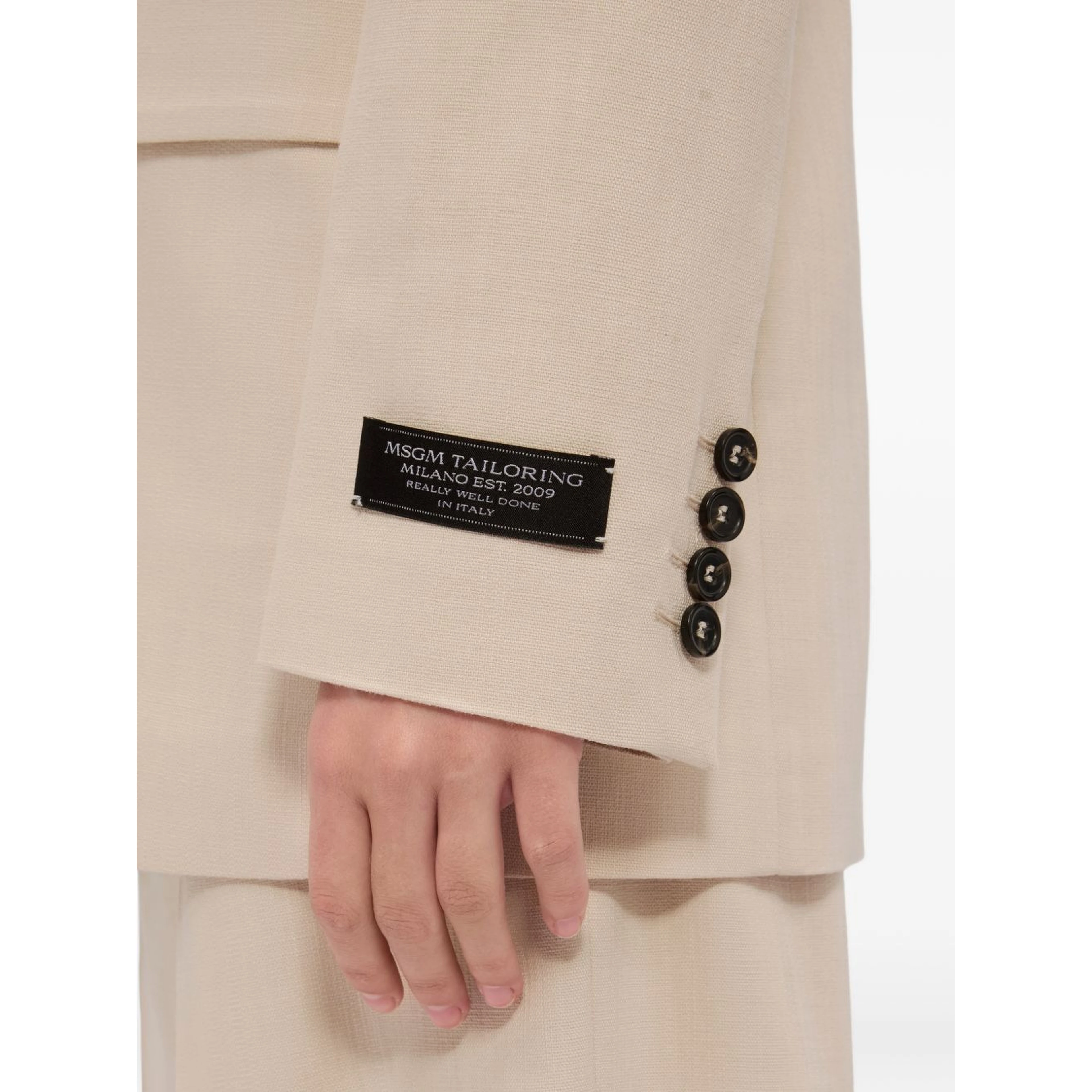MSGM Jackets Beige