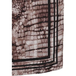 Elisabetta Franchi Scarfs Brown