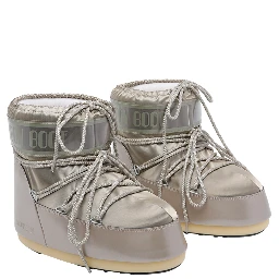 أحذية مون بوت رمادية