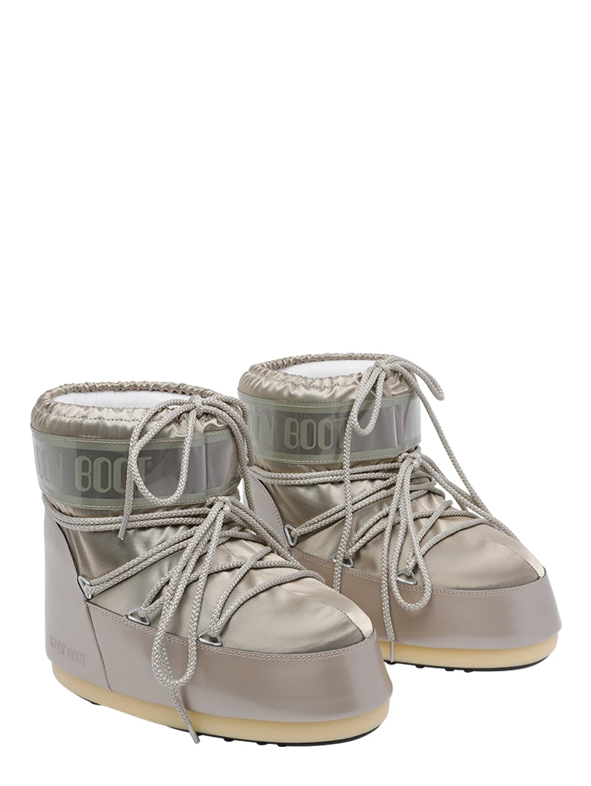 أحذية مون بوت رمادية