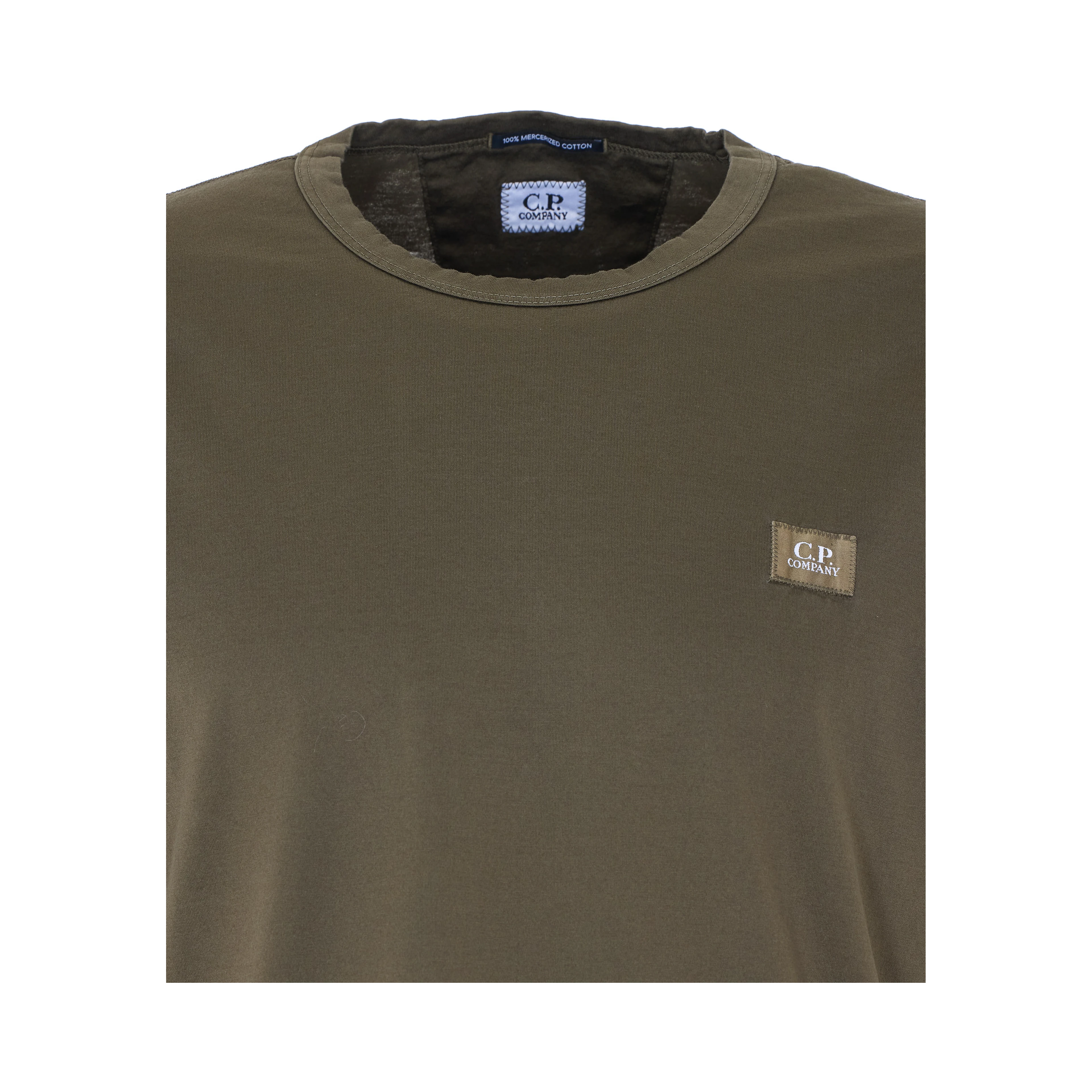 C.P. COMPANY T-shirts and Polos Green