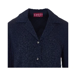 قمصان غوتشي زرقاء